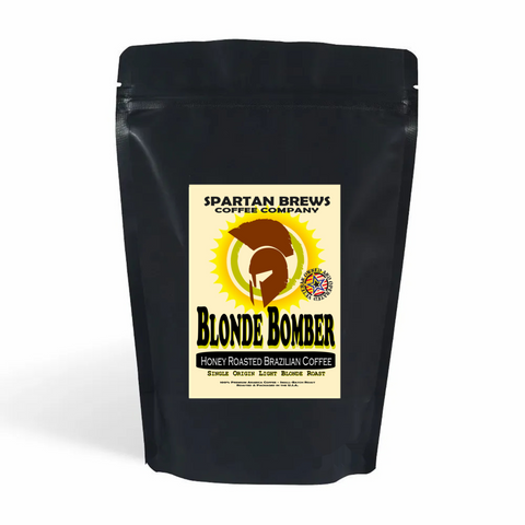 "5 LB" Blonde Bomber - Brazilian Light Roast - (Single Origin)