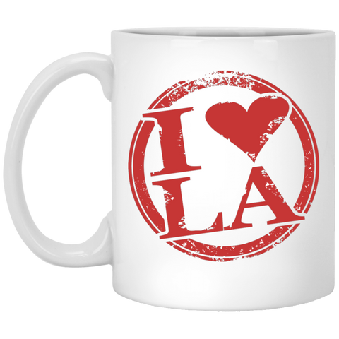 I Love LA 11oz White Mug