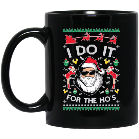 I do it 11oz Black Mug