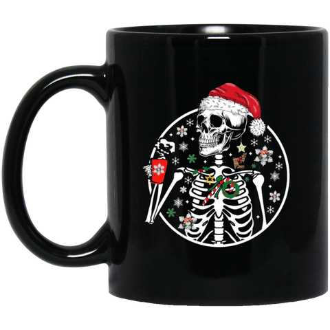 Coffee or Die Holiday 11oz Black Mug